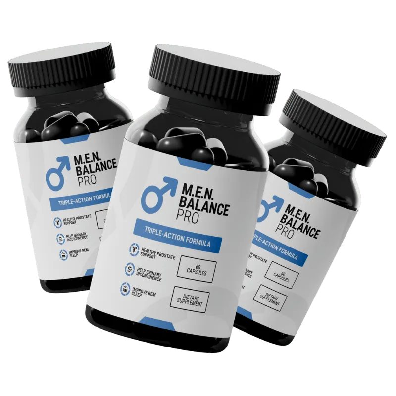 Men Balance Pro 3 bottles package